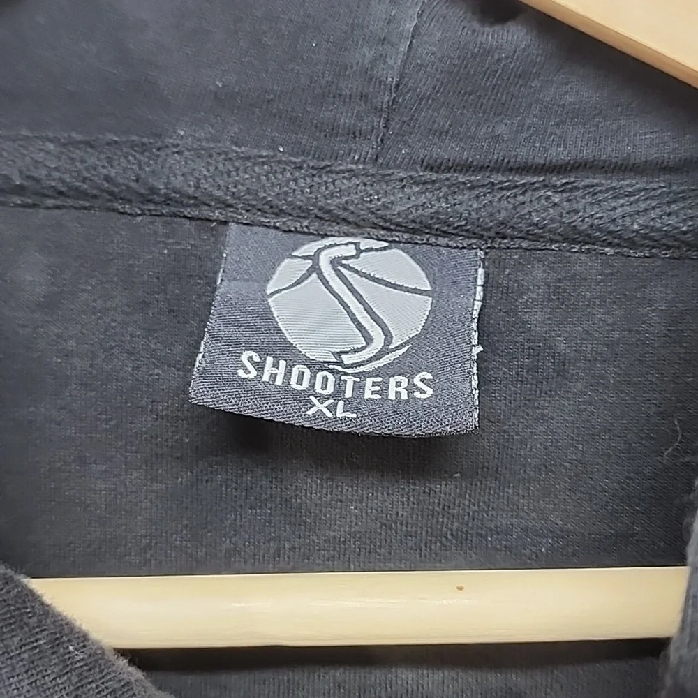 Shooters Hoodie Black XLARGE - Picture 4 of 7